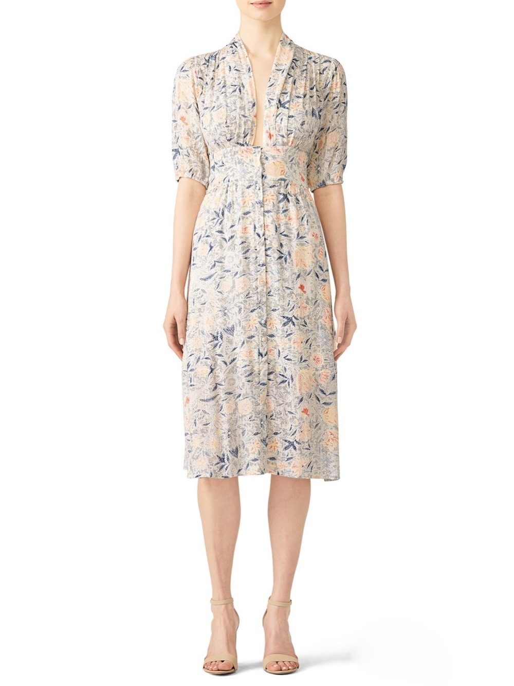 ba&sh Floral Idol Midi Dress (B)